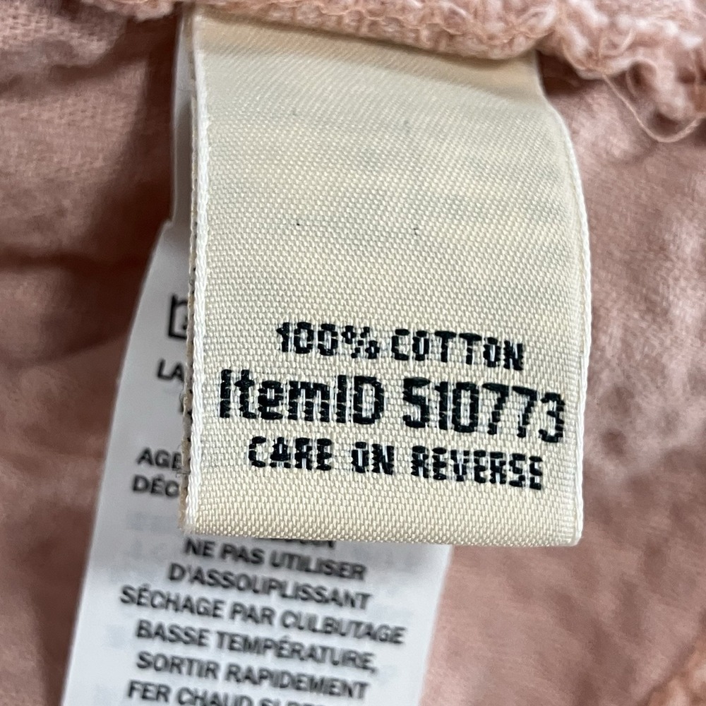 L.L.Bean Corduroy Shirt Jacket Women's M Pink Button Front Utility Shacke - Picture 12 of 14